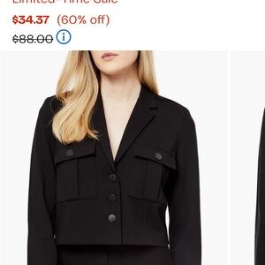 Black Women's Blazer Jacket